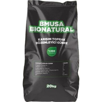 Bmusa Bionatural 20 kg Karışım Toprak Düzenleyici Gübre