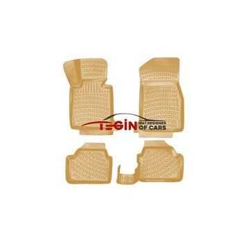 Bmw 1 Serisi E87 2008 Bej 3D Havuzlu Paspas