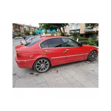 Bmw 3 Seri E46 1998 2001 Paslanmaz Çelik 4 Kapı Krom Kapı Kolu