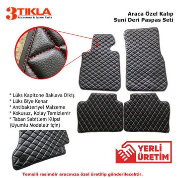 Bmw 3 Serisi 3D Havuzlu Paspas
