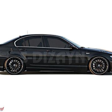 Bmw 3 Serisi E46 1998-2005 4 Parça Krom Cam Çıtası