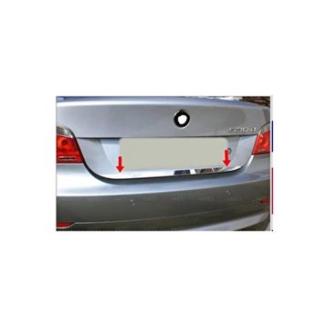 Bmw 5 Seri E60 Paslanmaz Çelik 2003-2010 Krom Bagaj Alt Çıtası