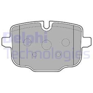 Bmw 5 Serisi Arka Fren Balatası (E60)(E61) (07/03-) 535D (09.2004-) [WVA 23309] - [ 139,7X68X16,8 MM ]
