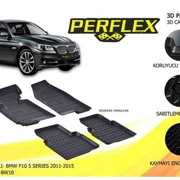 Bmw 5 Serisi F10 3D Havuzlu Paspas