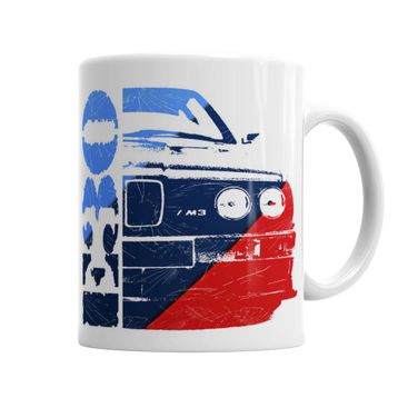 Bmw E30 Porselen Kupa Bardak