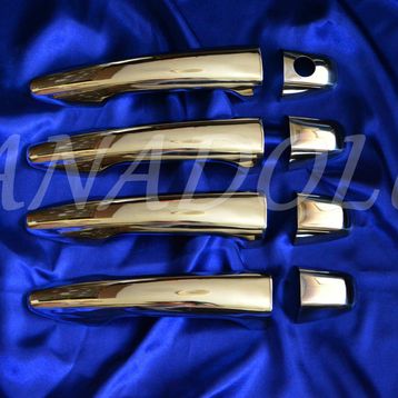 Bmw E46 1998 2001 Paslanmaz Çelik 4 Kapı Krom Kapı Kolu