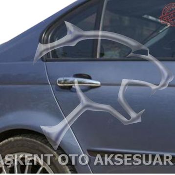 Bmw E46 2001 2005 4 Kapı Krom Kapı Kolu