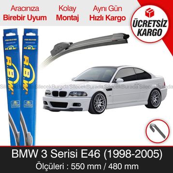 BMW E46 RBW 1998-2005 Muz Silecek Takımı