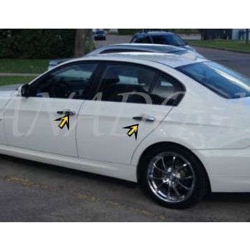 Bmw E60 2003 Üzeri Paslanmaz Çelik 4 Kapı Krom Kapı Kolu