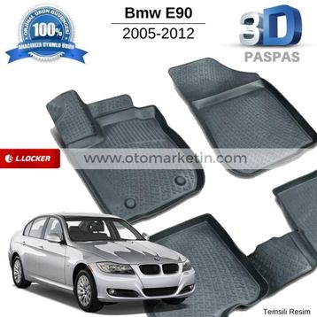 Bmw E90 2005-2012 3D Havuzlu Paspas