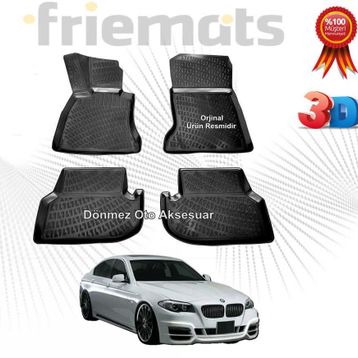 Bmw F10 2009-2013 3D Havuzlu Paspas