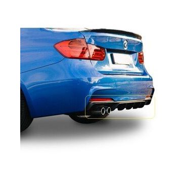 Bmw F30 2012 2018 M Performance Plastik Difüzör