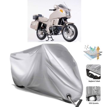 Bmw K 1100 LT Arka Çanta Uyumsuz Ultra Kalın Su Geçirmez Motor Brandası