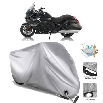 Bmw K 1600 B Motor Brandası Kırmızı-Siyah (Bağlantı, Kilit Uyumlu