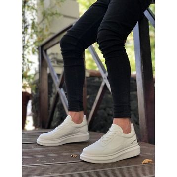 Boa BA0238 Beyaz Bağcıklı Erkek Günlük Ayakkabı