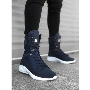 Boa BA0600 Lacivert Renk Boksör Model Yüksek Taban Unisex Postal Bot