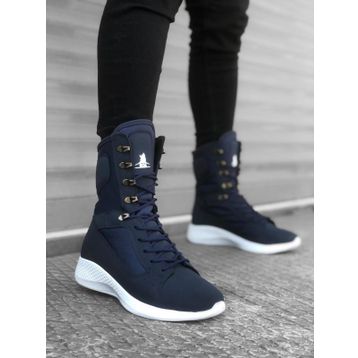 Boa BA0600 Lacivert Renk Boksör Model Yüksek Taban Unisex Postal Bot