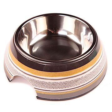 Bobo BO-3139G A5 150 ml Kahve Köpek Mama Ve Su Kabı