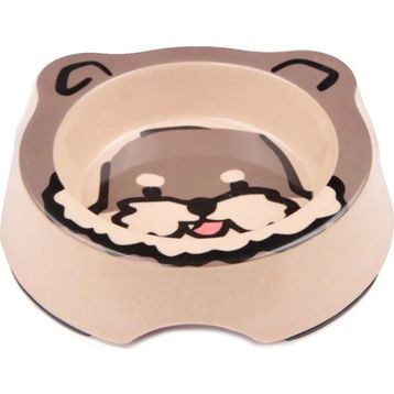 Bobo BO-3141Z Bambu 260 ml Gri Köpek Mama Kabı