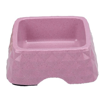 Bobo BO-3164 Bambu 430 ml Pembe Köpek Mama Kabı