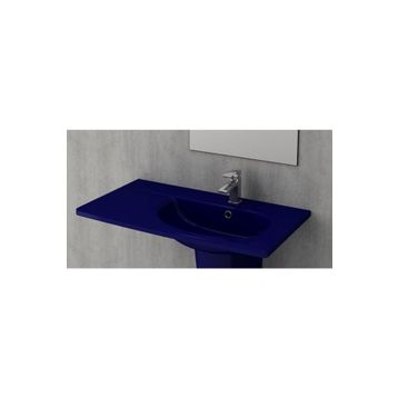 Bocchi 1020-010-0126 Tao Arch 86 cm Safir Mavi Etajerli Lavabo