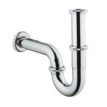 Bocchi 6180-0001 U Tipi Krom Lavabo Sifonu