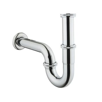 Bocchi 6180-0001 U Tipi Krom Lavabo Sifonu