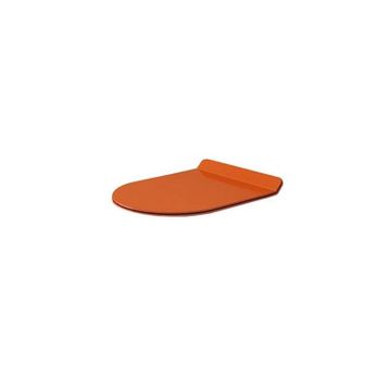 Bocchi A0330-012 Parlak Turuncu Yavaş Kapanır Pure Slim Klozet Kapağı