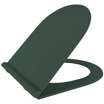 Bocchi A0330-027 Mat Yeşil Yavaş Kapanır Pure Slim Klozet Kapağı