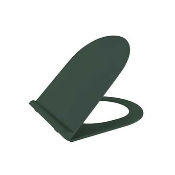 Bocchi A0330-027 Mat Yeşil Yavaş Kapanır Pure Slim Klozet Kapağı