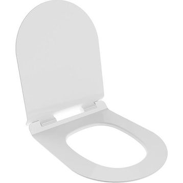 Bocchi A0335-001 Parlak Beyaz Yavaş Kapanır Pure Slim Klozet Kapağı