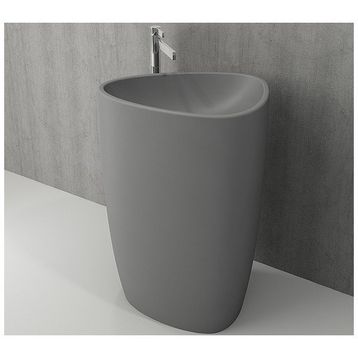 Bocchi Etna Gri Monoblok Lavabo