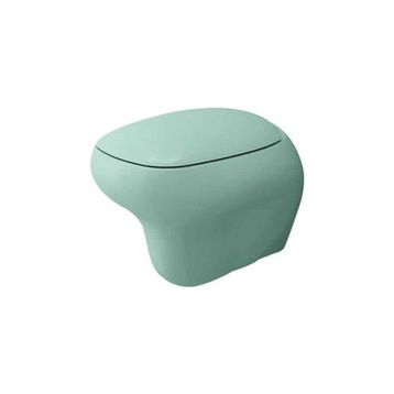 Bocchi Fenice Mat Mint Yeşil Asma Klozet ve Kapağı