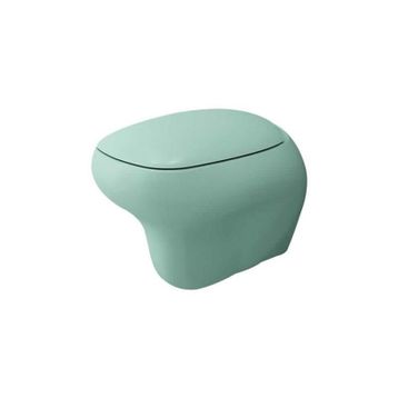 Bocchi Fenice Mat Mint Yeşil Asma Klozet ve Kapağı