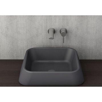 Bocchi Firenze Çanak 50 cm Mat Antrasit Lavabo