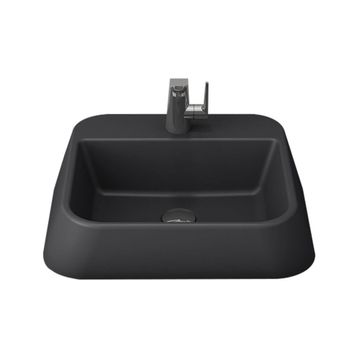 Bocchi Firenze Çanak 50 cm Mat Antrasit Lavabo