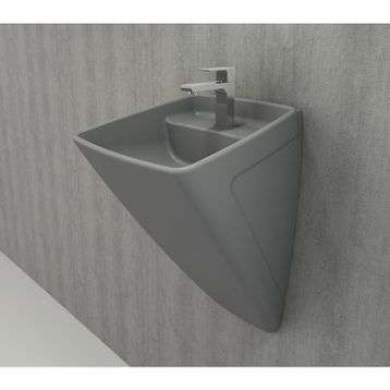 Bocchi Firenze Gri Asma Monoblok Lavabo