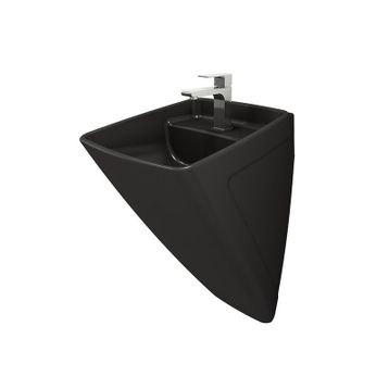 Bocchi Firenze Mat Siyah Asma Monoblok Lavabo