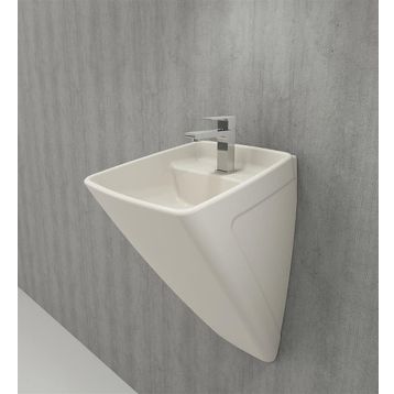 Bocchi Firenze Parlak Bisküvi Asma Monoblok Lavabo