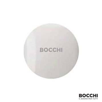 Bocchi Logolu 75 mm Parlak Beyaz Sifon Kapağı