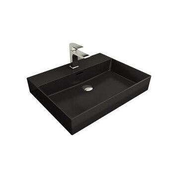 Bocchi Milano 60 cm Çanak Mat Sarı Lavabo