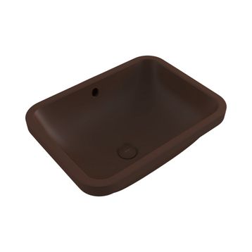 Bocchi Scala 55 cm Tezgahaltı Mat Kahve Lavabo