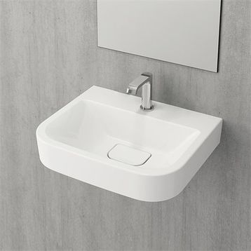 Bocchi Speciale 56 cm Parlak Beyaz Lavabo