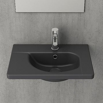 Bocchi Taormina Arch 45 cm Antrasit Lavabo