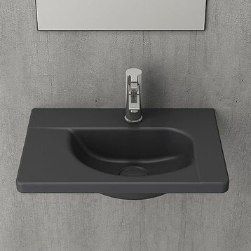 Bocchi Taormina Arch 45 cm Antrasit Lavabo