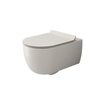 Bocchi V-Tondo Rimless Kanalsız Parlak Bisküvi Asma Klozet