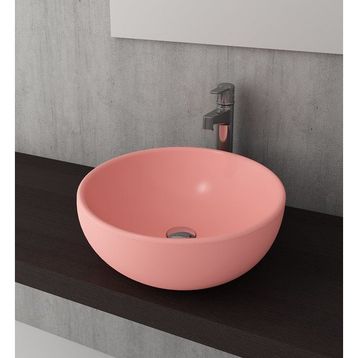 Bocchi Venezia 45 cm Çanak Mat Somon Lavabo