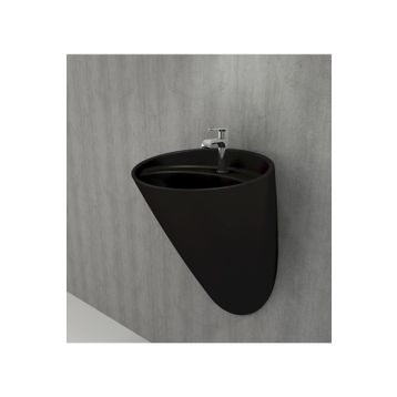 Bocchi Venezia Mat Siyah Asma Monoblok Lavabo