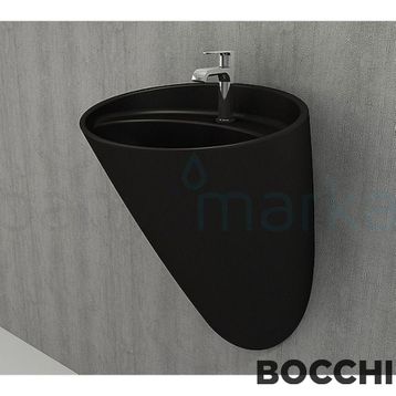 Bocchi Venezia Mat Siyah Asma Monoblok Lavabo