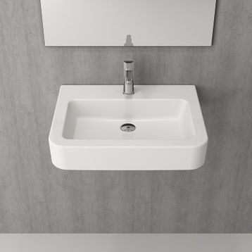 Bocchi Vento 1043-001-0126 65 cm Parlak Beyaz Lavabo